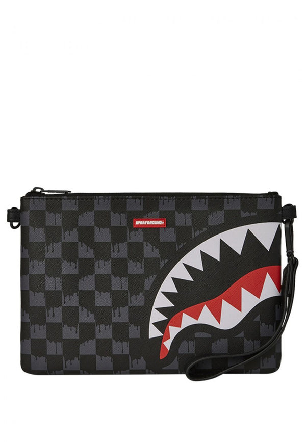 ViaMonte Shop | Sprayground pochette nera unisex in pvc