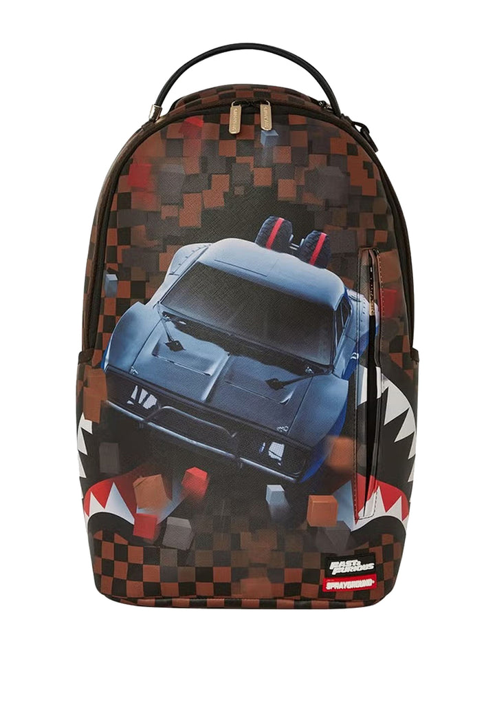 ViaMonte Shop | Sprayground zaino marrone unisex in pvc