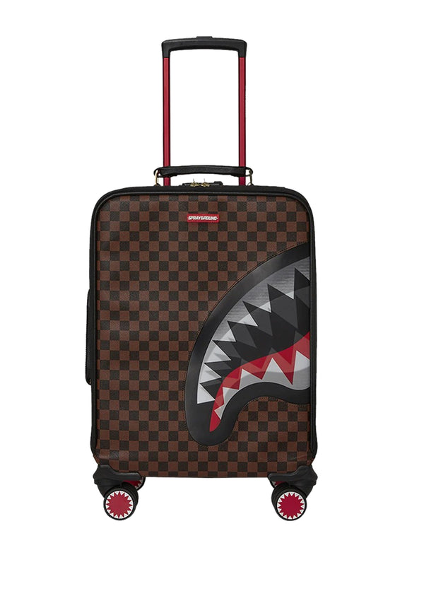 ViaMonte Shop | Sprayground trolley unisex marrone in ecopelle