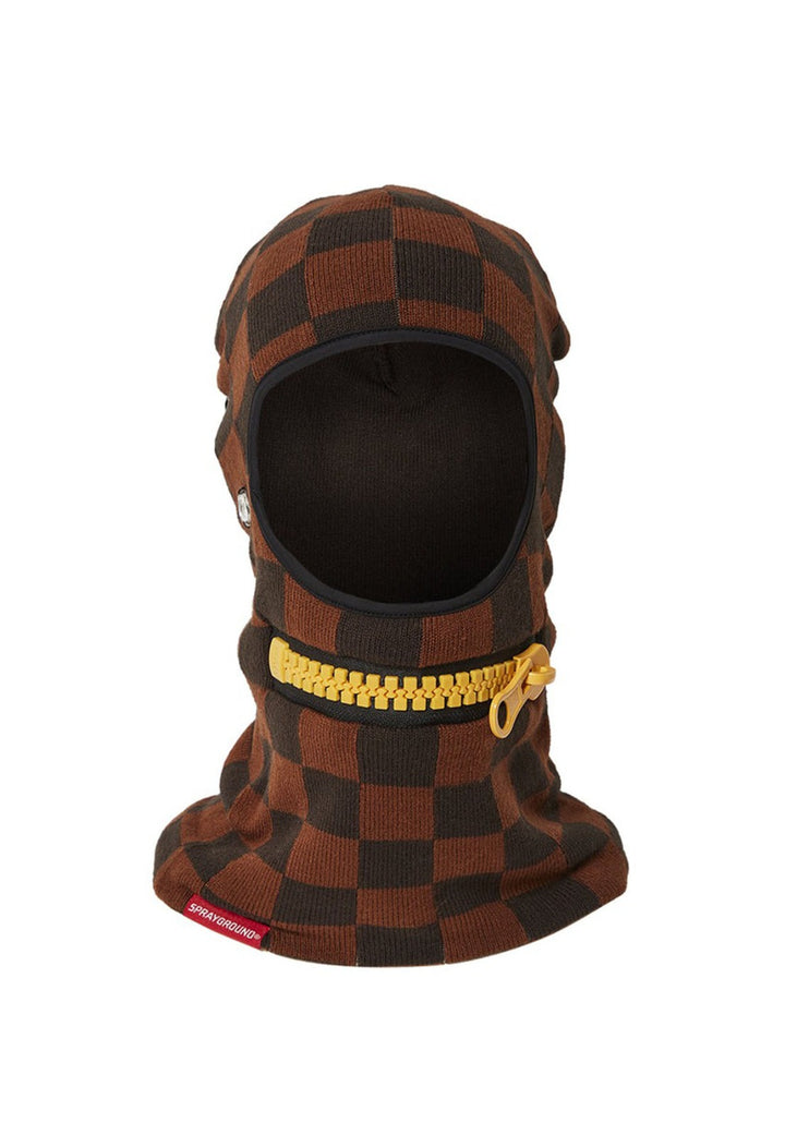 ViaMonte Shop | Sprayground balaclava marrone unisex in maglia