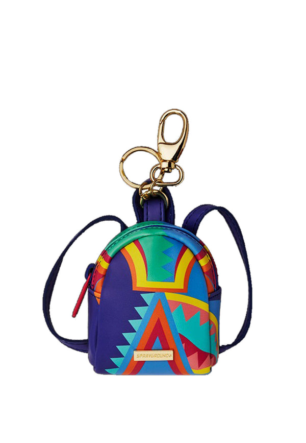 ViaMonte Shop | Sprayground portachiavi unisex multicolor in pelle sistetica