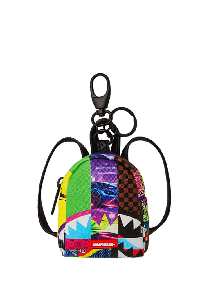 ViaMonte Shop | Sprayground portachiavi unisex multicolor in pelle sistetica