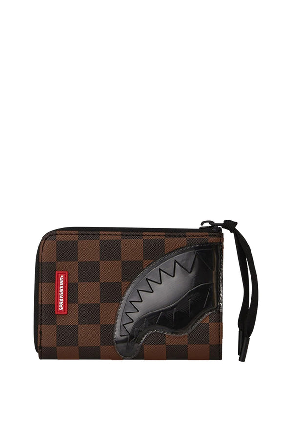 ViaMonte Shop | Sprayground portafoglio marrone unisex in pvc