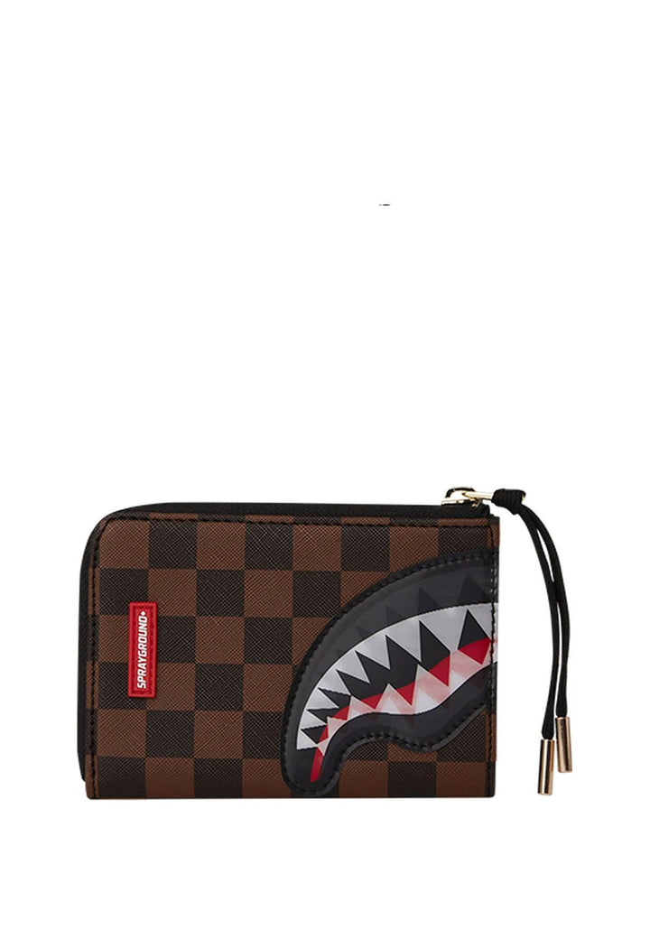 ViaMonte Shop | Sprayground portafoglio marrone unisex in pvc