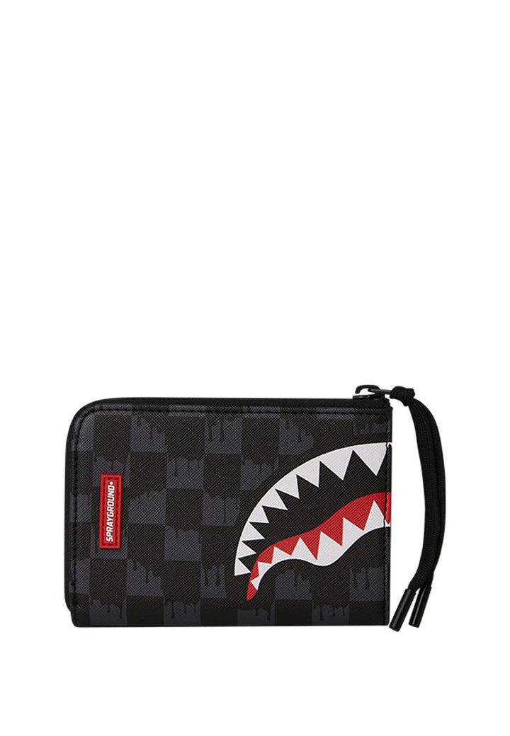 ViaMonte Shop | Sprayground portafoglio nero unisex in pvc