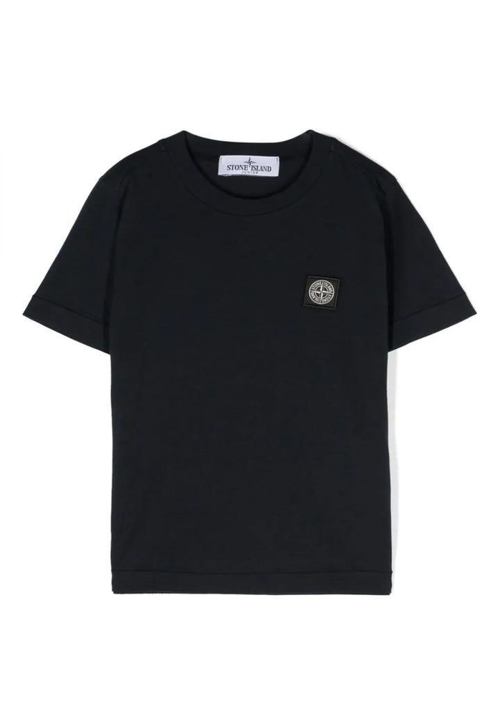 ViaMonte Shop | Stone Island t-shirt blu bambino in cotone