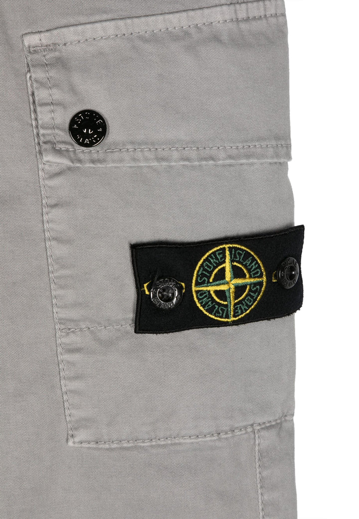 ViaMonte Shop | Stone Island pantalone grigio bambino in cotone