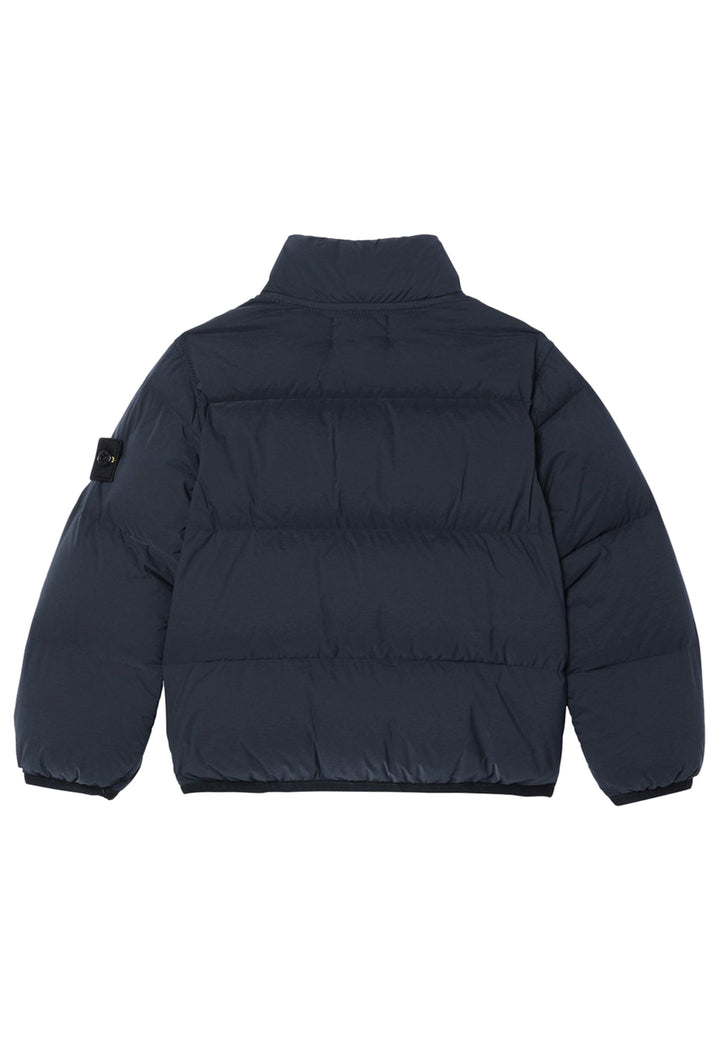 ViaMonte Shop | Stone Island giubbino blu bambino in nylon