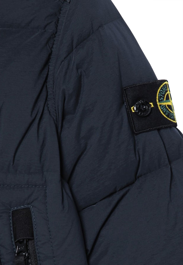 ViaMonte Shop | Stone Island giubbino blu bambino in nylon