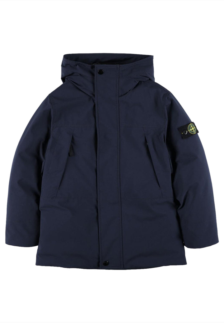 ViaMonte Shop | Stone Island giubbino blu bambino in nylon