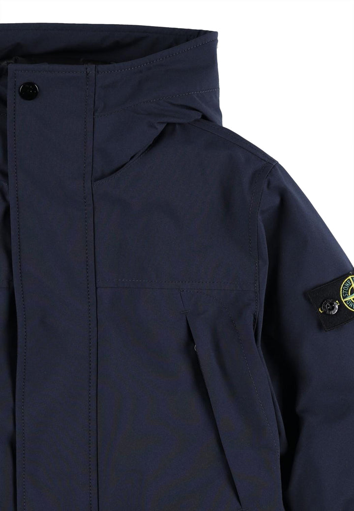 ViaMonte Shop | Stone Island giubbino blu bambino in nylon