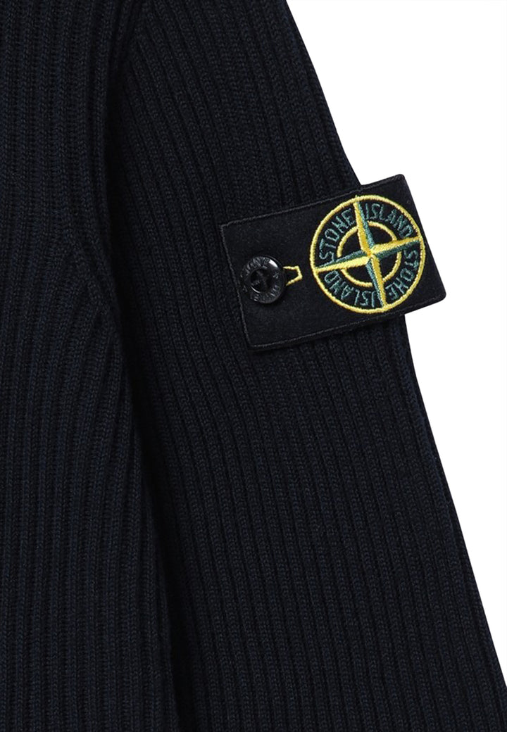 ViaMonte Shop | Stone Island maglia blu bambino in lana