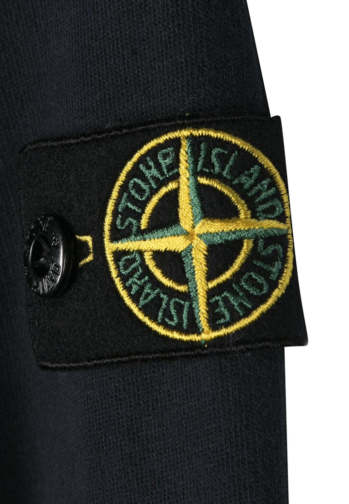 ViaMonte Shop | Stone Island felpa blu bambino in cotone