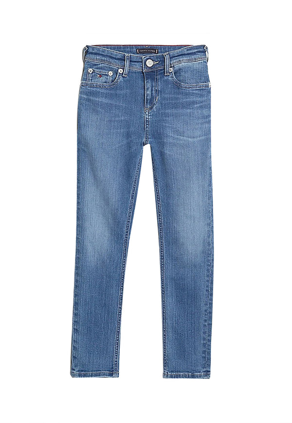 ViaMonte Shop | Tommy Hilfiger jeans blu bambino in denim