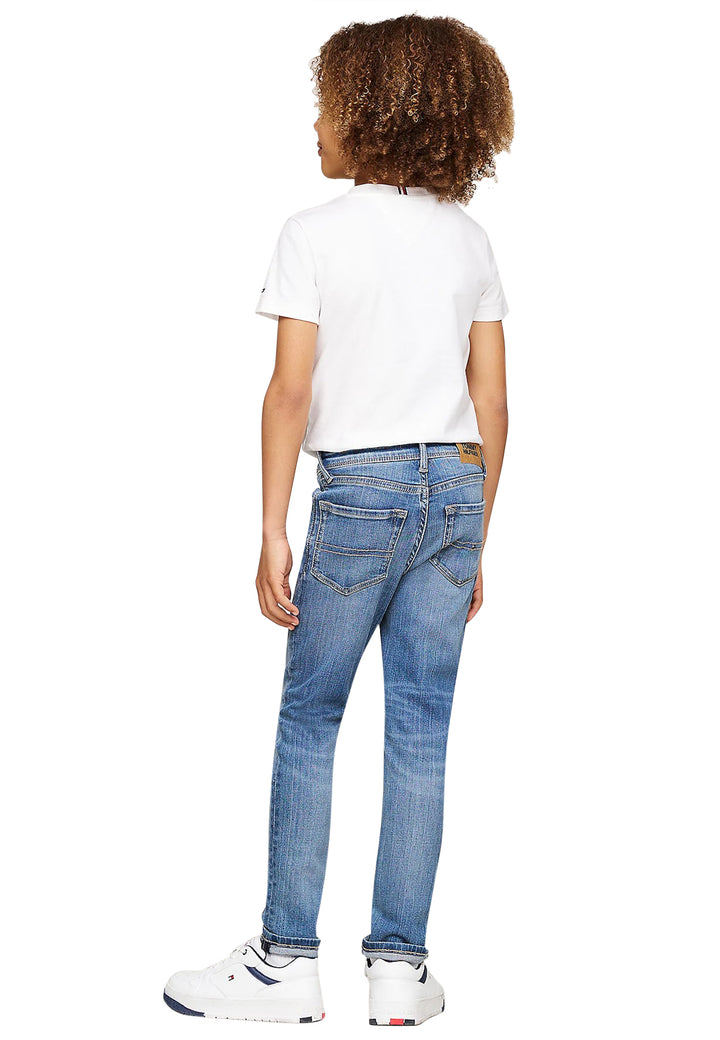 ViaMonte Shop | Tommy Hilfiger jeans blu bambino in denim