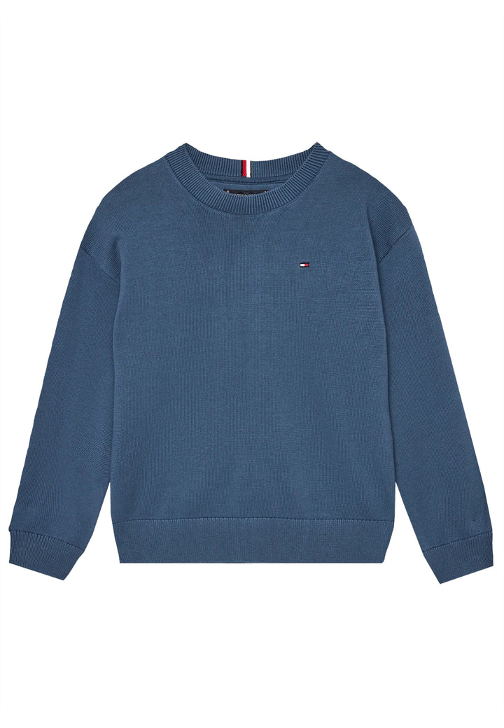 ViaMonte Shop | Tommy Hilfiger maglia bluette bambino in cotone