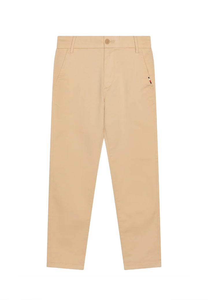 ViaMonte Shop | Tommy Hilfiger pantalone crema neonato in cotone