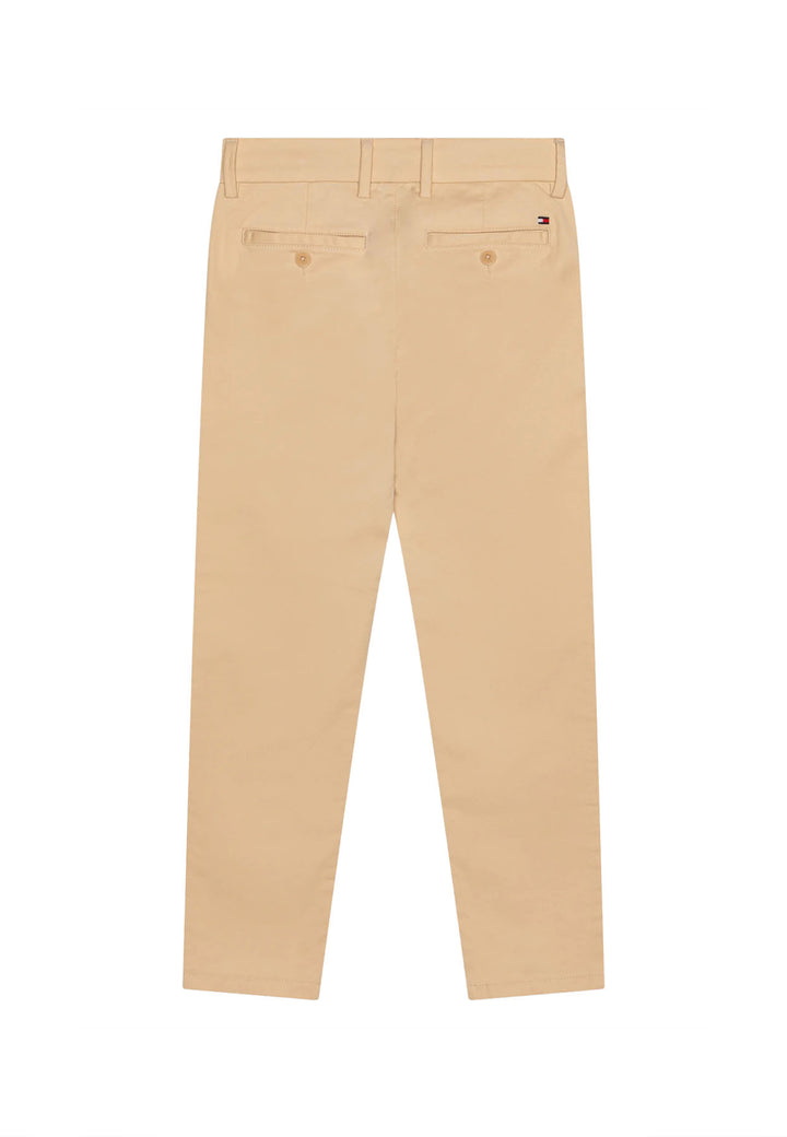 ViaMonte Shop | Tommy Hilfiger pantalone crema neonato in cotone