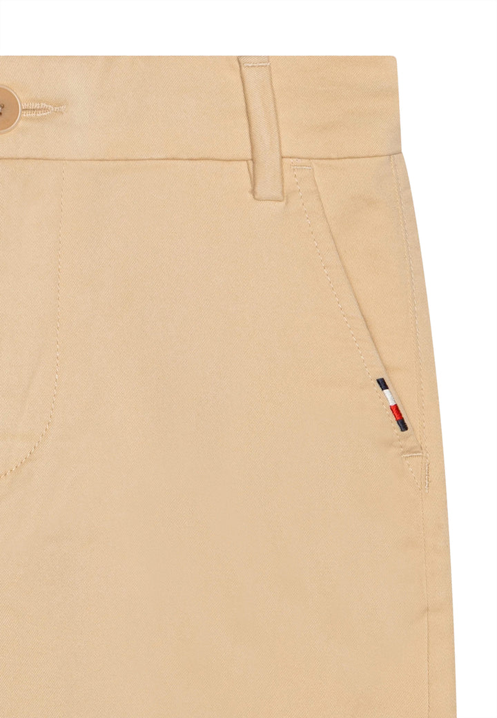 ViaMonte Shop | Tommy Hilfiger pantalone crema neonato in cotone