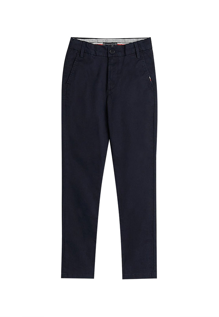 ViaMonte Shop | Tommy Hilfiger pantalone blu bambino in cotone