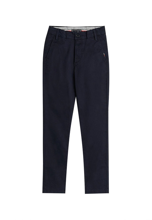 ViaMonte Shop | Tommy Hilfiger pantalone blu neonato in cotone