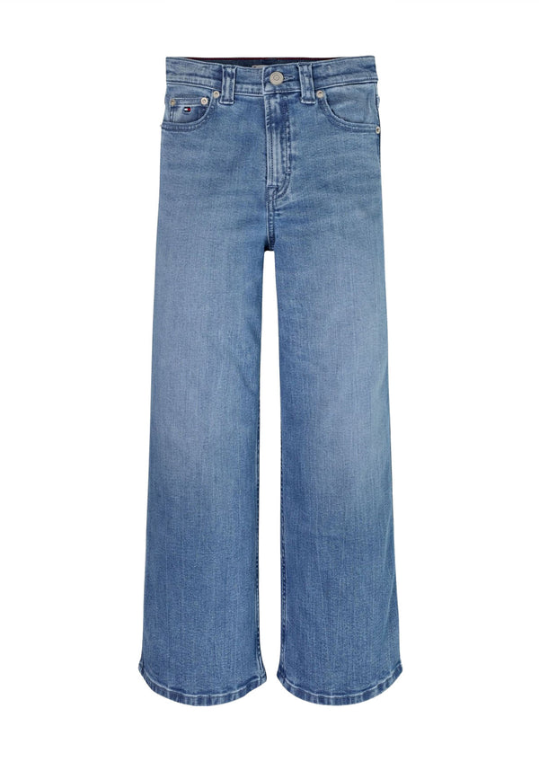 ViaMonte Shop | Tommy Hilfiger jeans blu bambina in denim