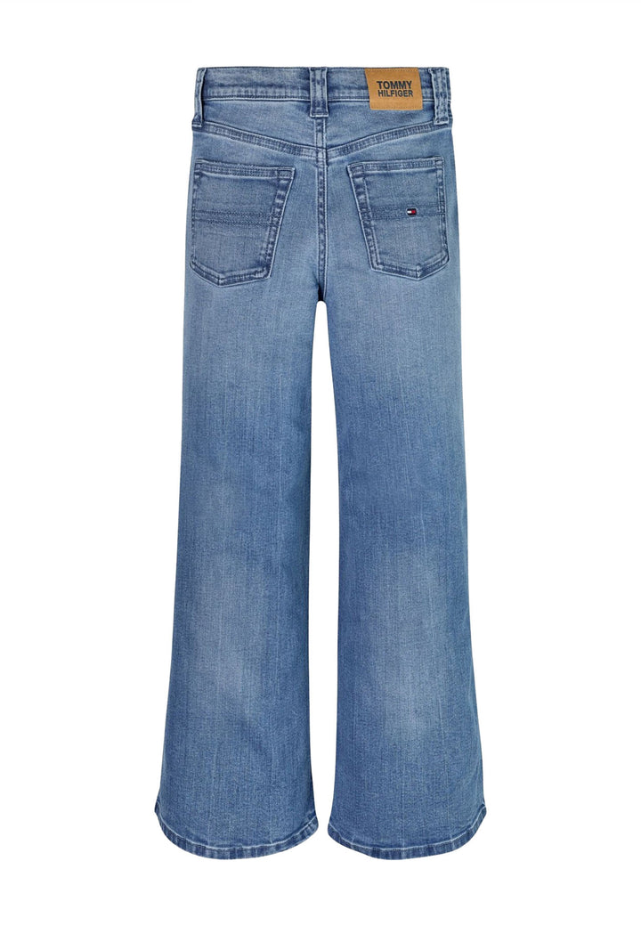 ViaMonte Shop | Tommy Hilfiger jeans blu bambina in denim