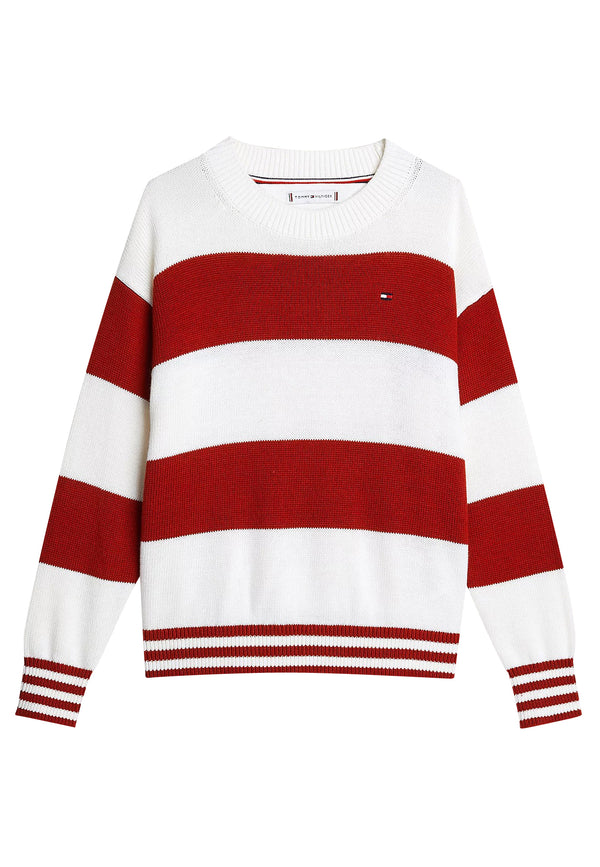 ViaMonte Shop | Tommy Hilfiger maglia panna bambino in cotone