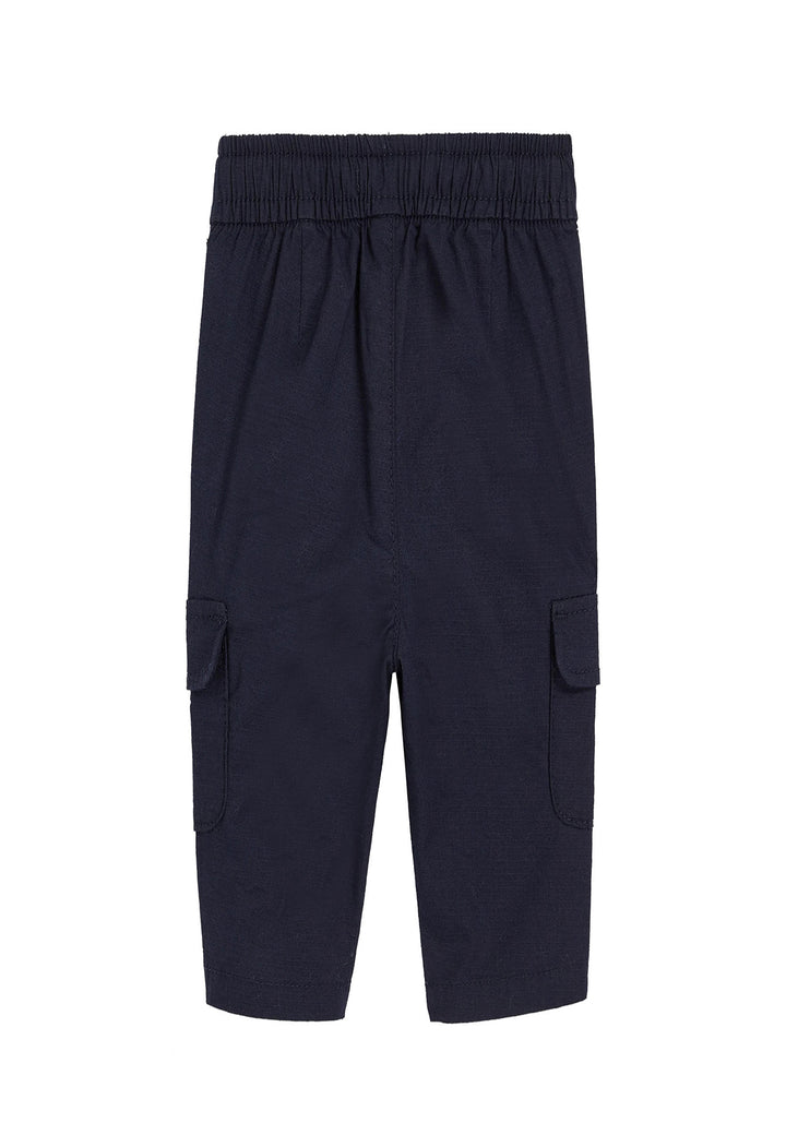 ViaMonte Shop | Tommy Hilfiger pantalone blu bambino in cotone