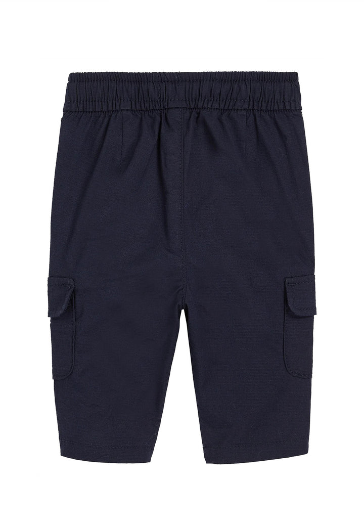 ViaMonte Shop | Tommy Hilfiger pantalone blu neonato in cotone