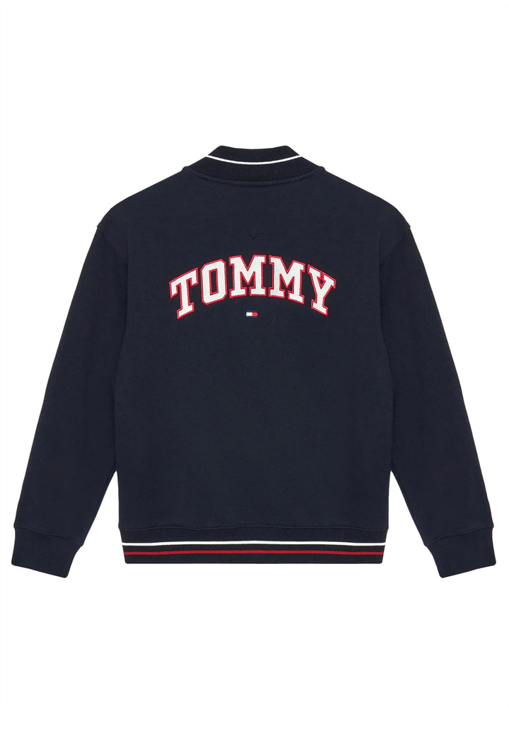 ViaMonte Shop | Tommy Hilfiger bomber blu bambino in cotone