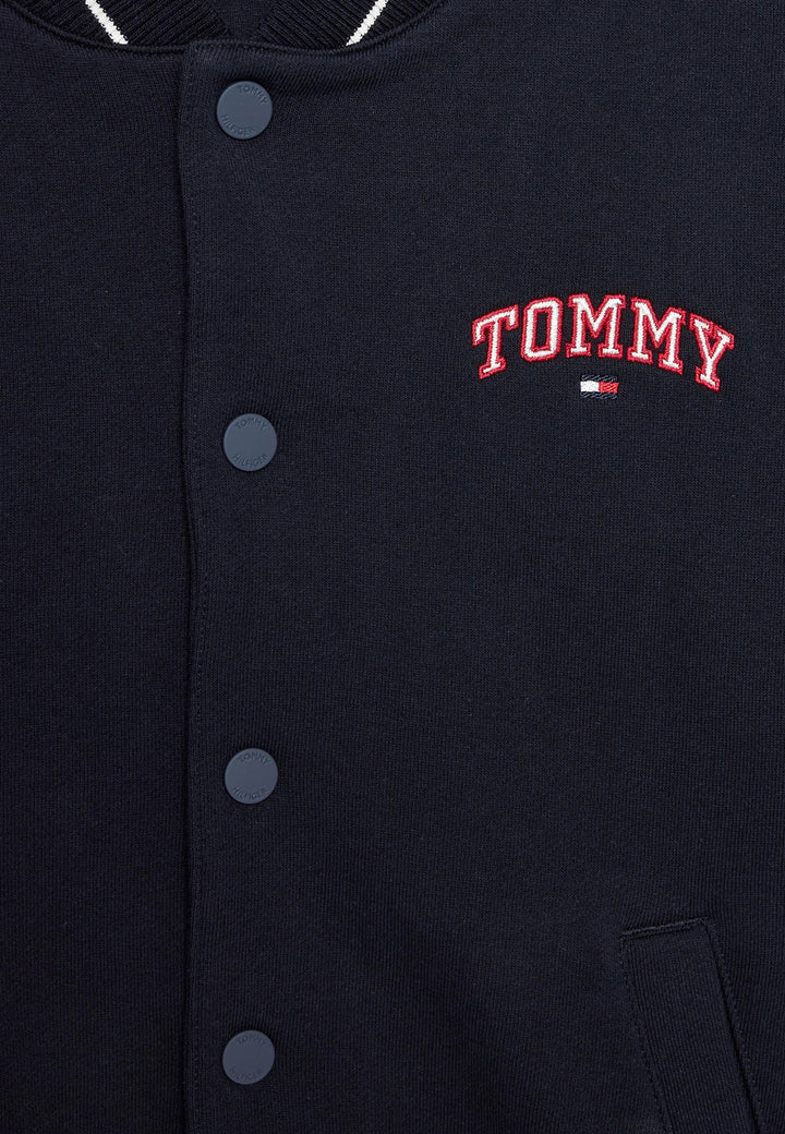 ViaMonte Shop | Tommy Hilfiger bomber blu bambino in cotone