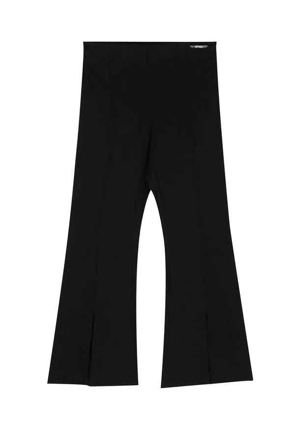 ViaMonte Shop | Twinset pantalone nero bambina in viscosa