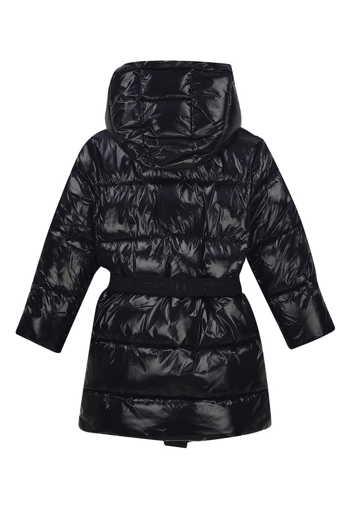 ViaMonte Shop | Twinset giubbino nero bambina in nylon