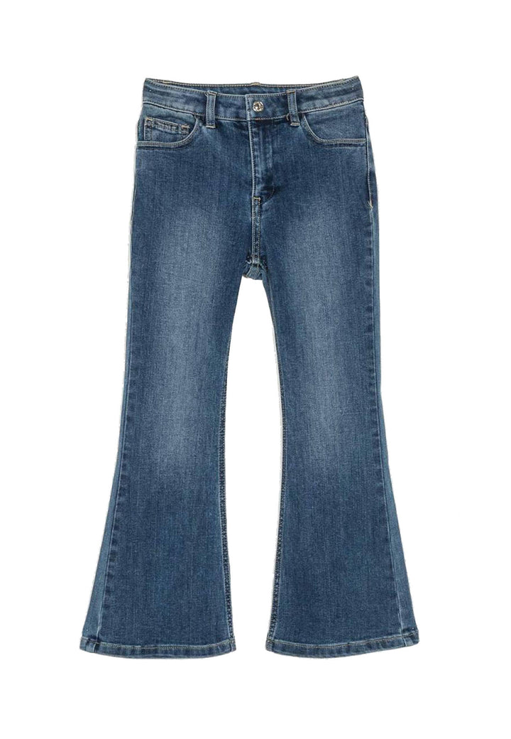 ViaMonte Shop | Twinset jeans blu bambina in denim