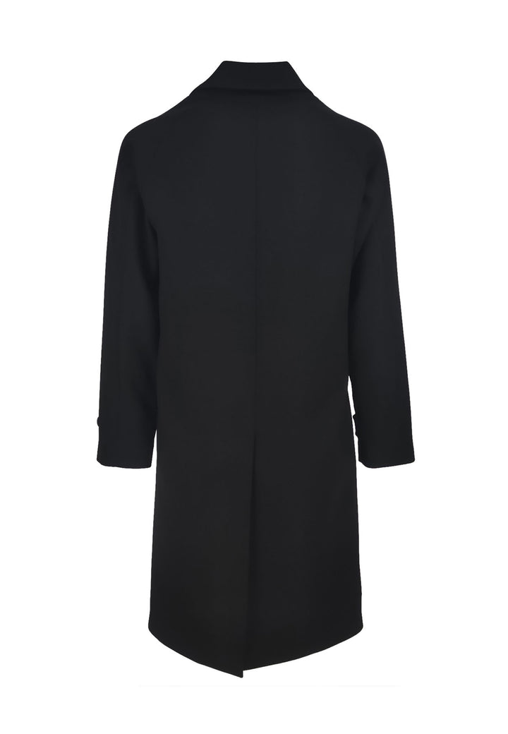 ViaMonte Shop | Ungaro Paris cappotto uomo nero in misto lana