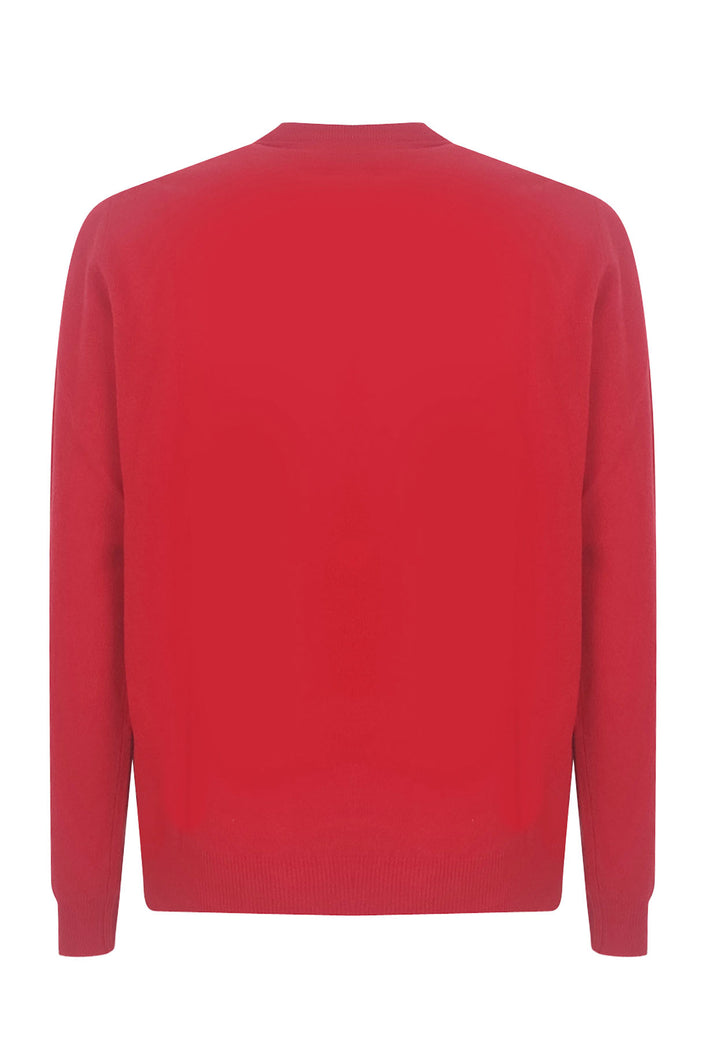 ViaMonte Shop | Woolrich maglia rossa uomo in lana