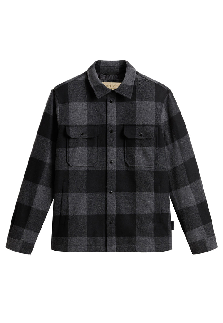 ViaMonte Shop | Woolrich camicia Alaskana a quadri uomo in misto lana