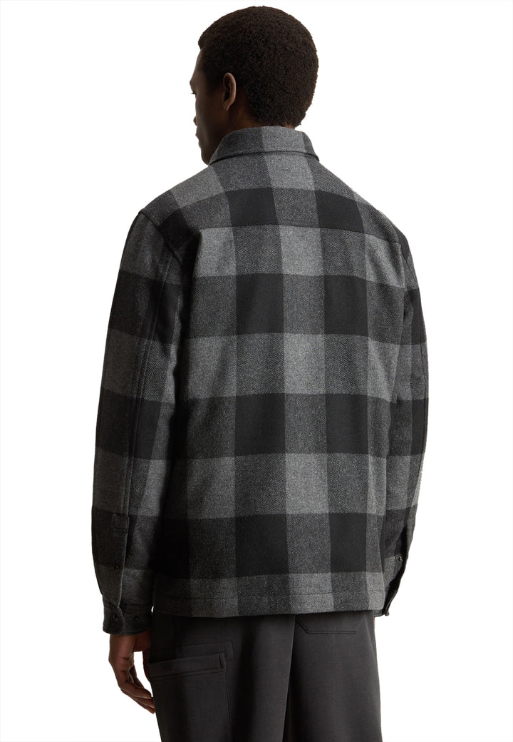 ViaMonte Shop | Woolrich camicia Alaskana a quadri uomo in misto lana