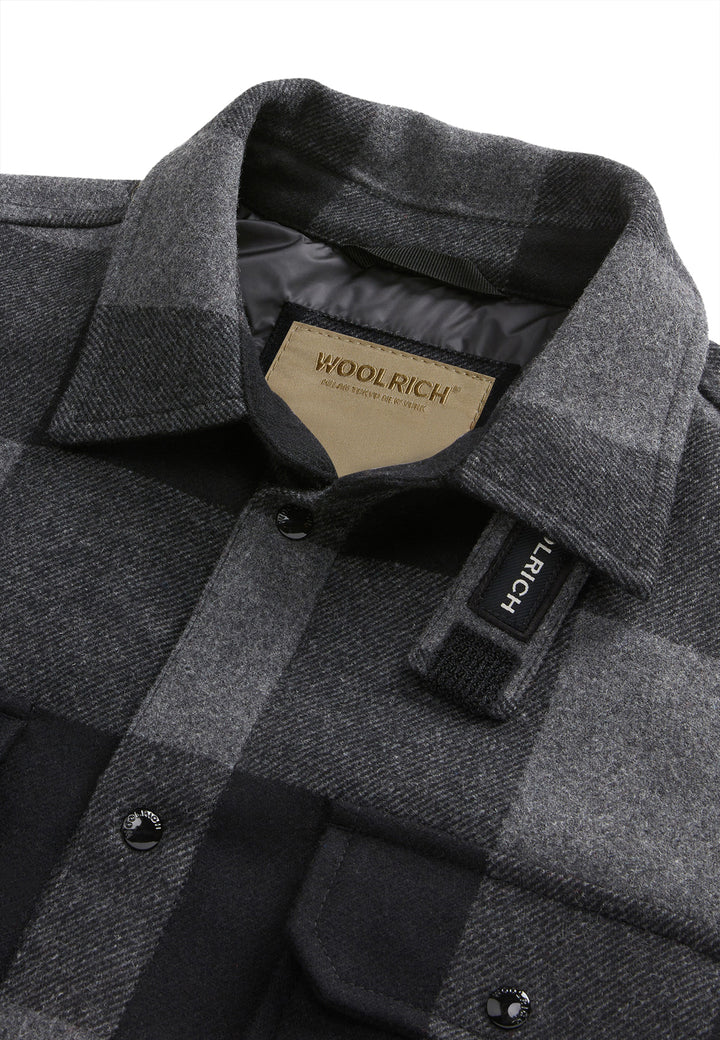 ViaMonte Shop | Woolrich camicia Alaskana a quadri uomo in misto lana