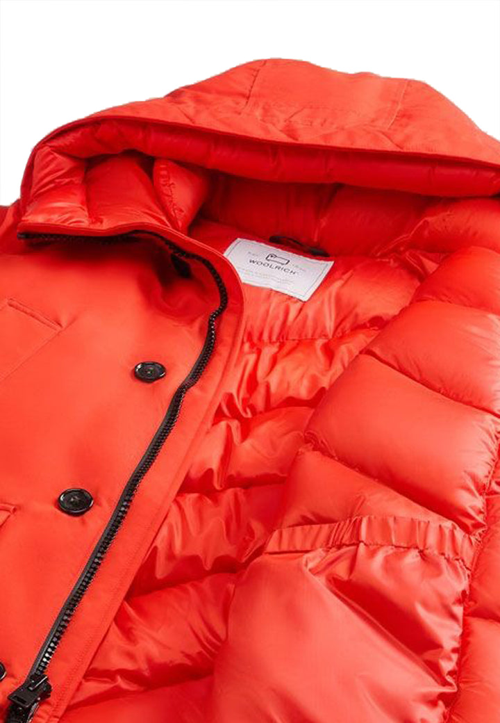 ViaMonte Shop | Woolrich giubbino rosso uomo in Ramar cloth