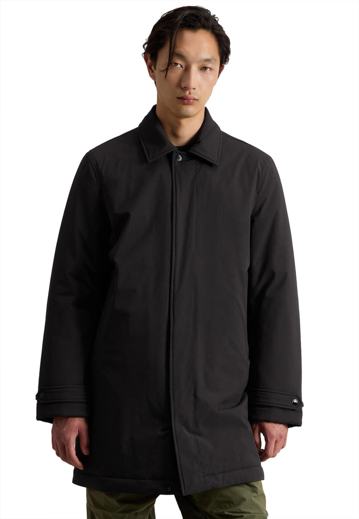 ViaMonte Shop | Woolrich giubbino 2in1 uomo nero in nylon elasticizzato