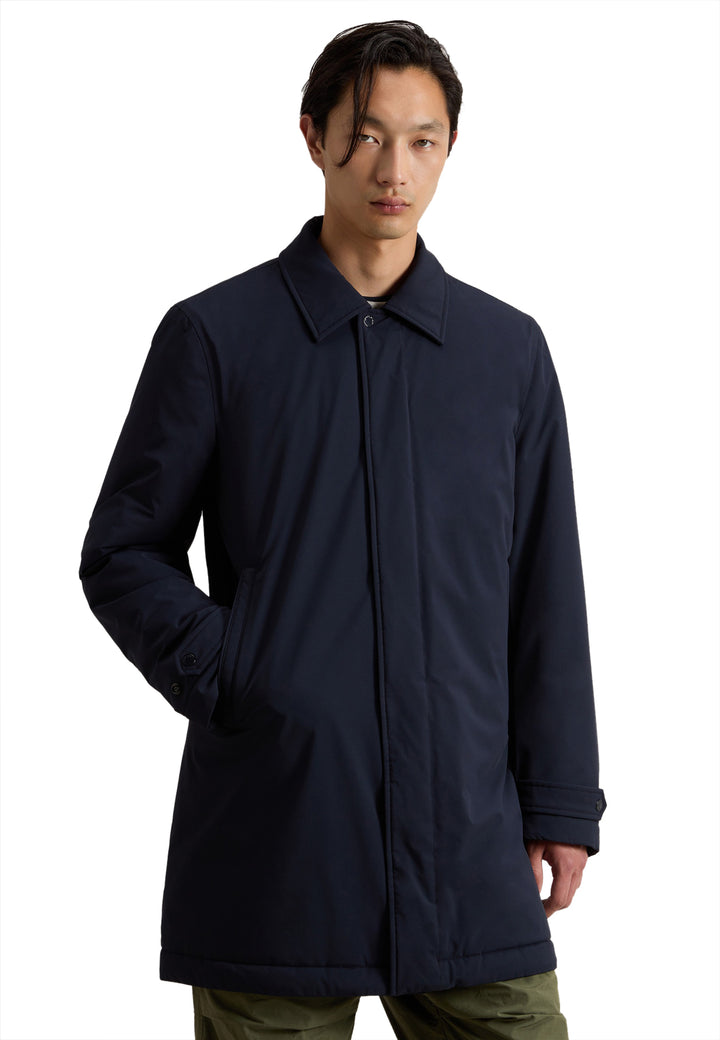 ViaMonte Shop | Woolrich giubbino 2in1 uomo blu in nylon elasticizzato