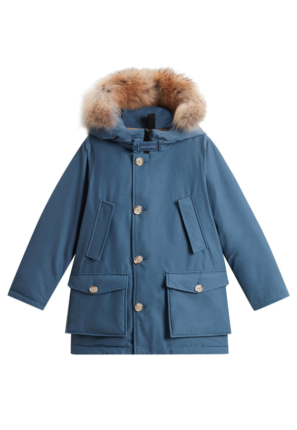 ViaMonte Shop | Woolrich kids giubbino Arctic Detachable Fur Parka Bering sea bambino in tessuto Ramar