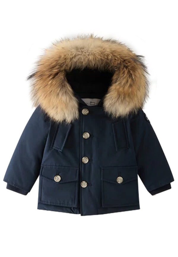 ViaMonte Shop | my first parka melton blue