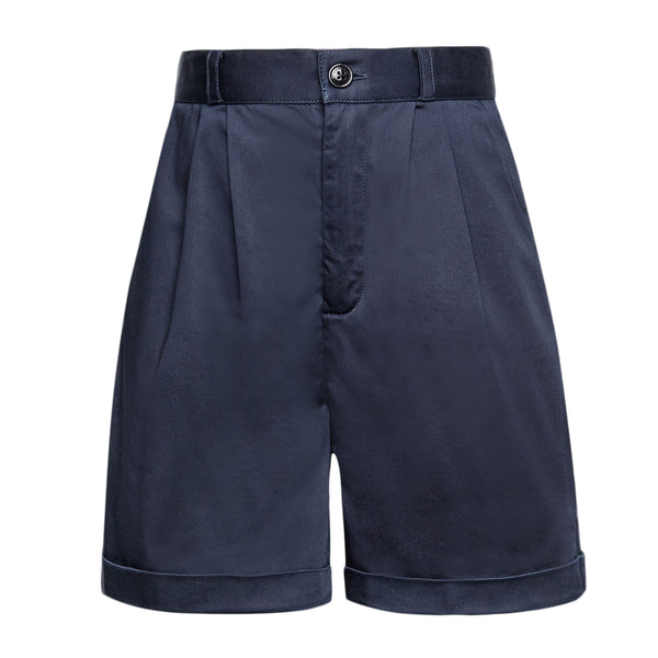 ViaMonte Shop | Woolrich shorts blu bambina in twill