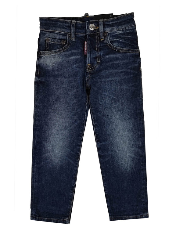 Dsquared2 jeans Stanislav bambino in denim di cotone