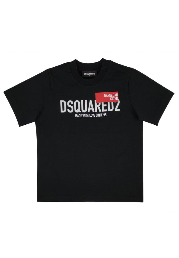 dsquared2 베이비 베이비 코튼 저지 티셔츠