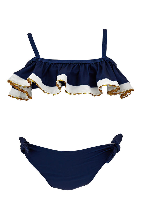 Monnalisa costume blu bambina