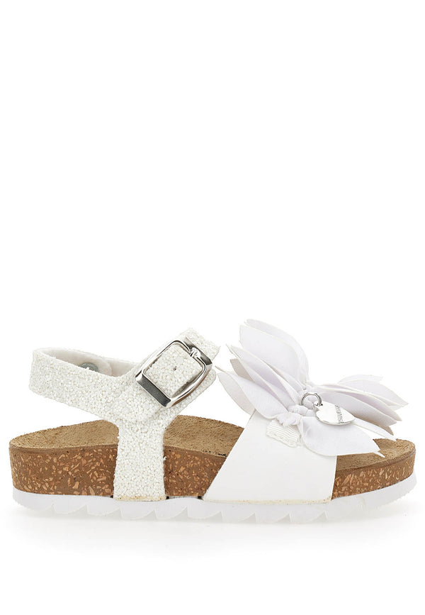 Monnalisa white sandals girl